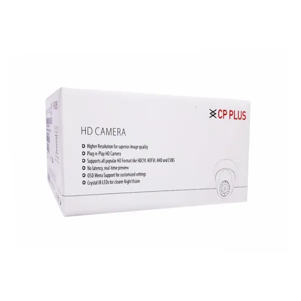 CP-Plus 2.4MP Eco HD Bullet Camera 3.6mm (CP-URC-TC24PL3)