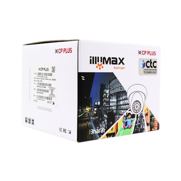 CP-Plus 2MP IP illumax Hybrid Dome Camera 3.6mm With Audio (CP-UNC-DA21L3C-LQ)